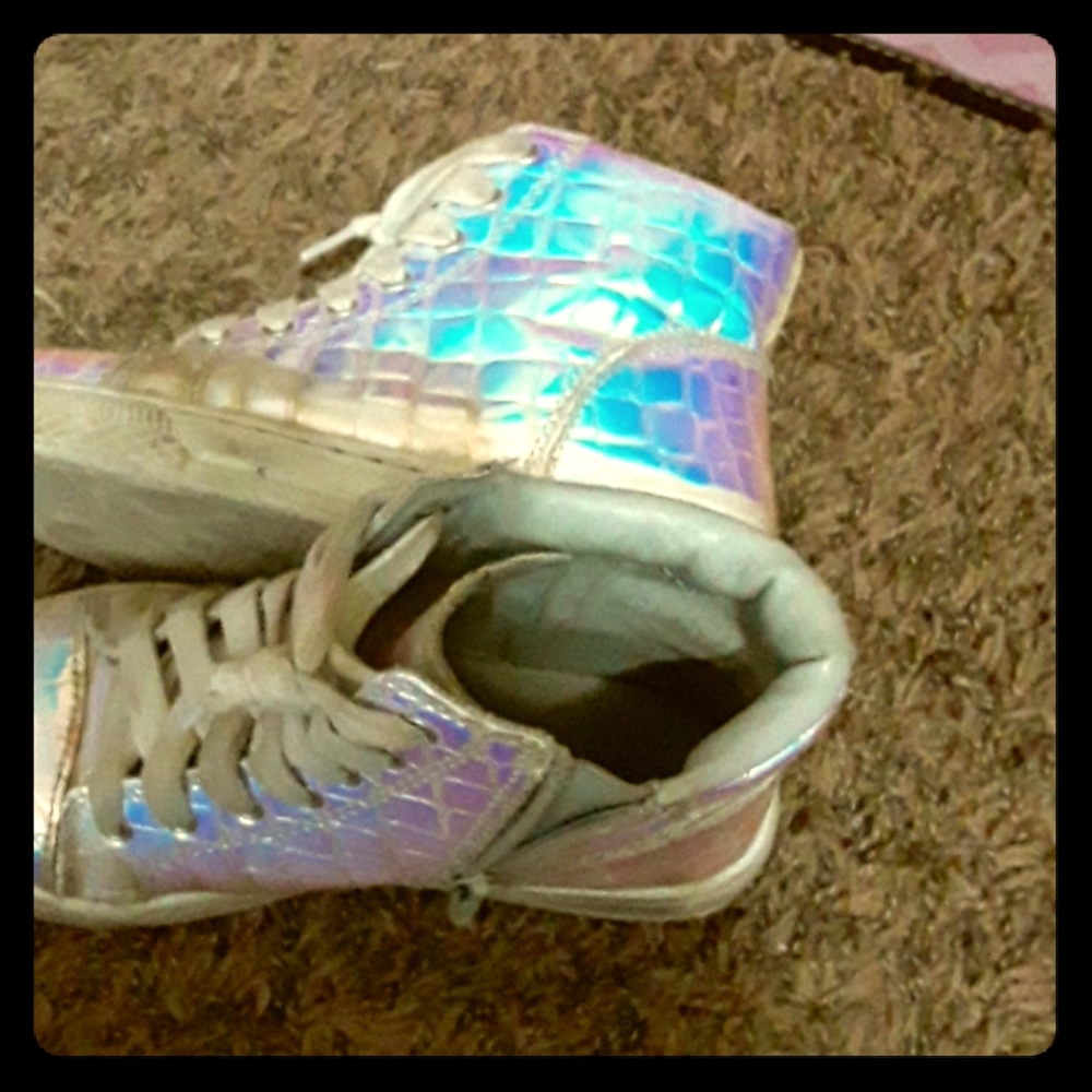 Metallic shoes